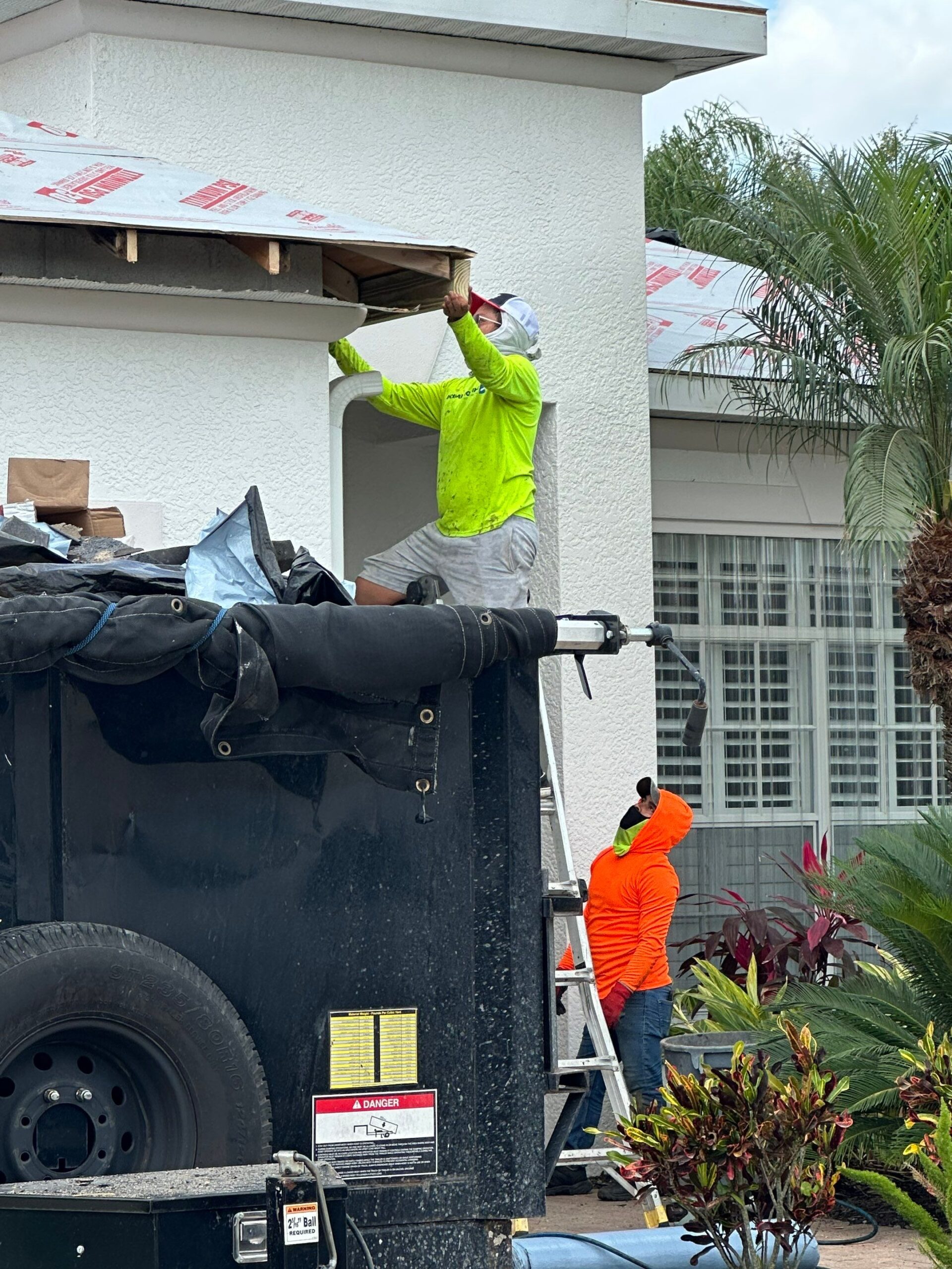 Large installation project aerial view showing major project capabilities