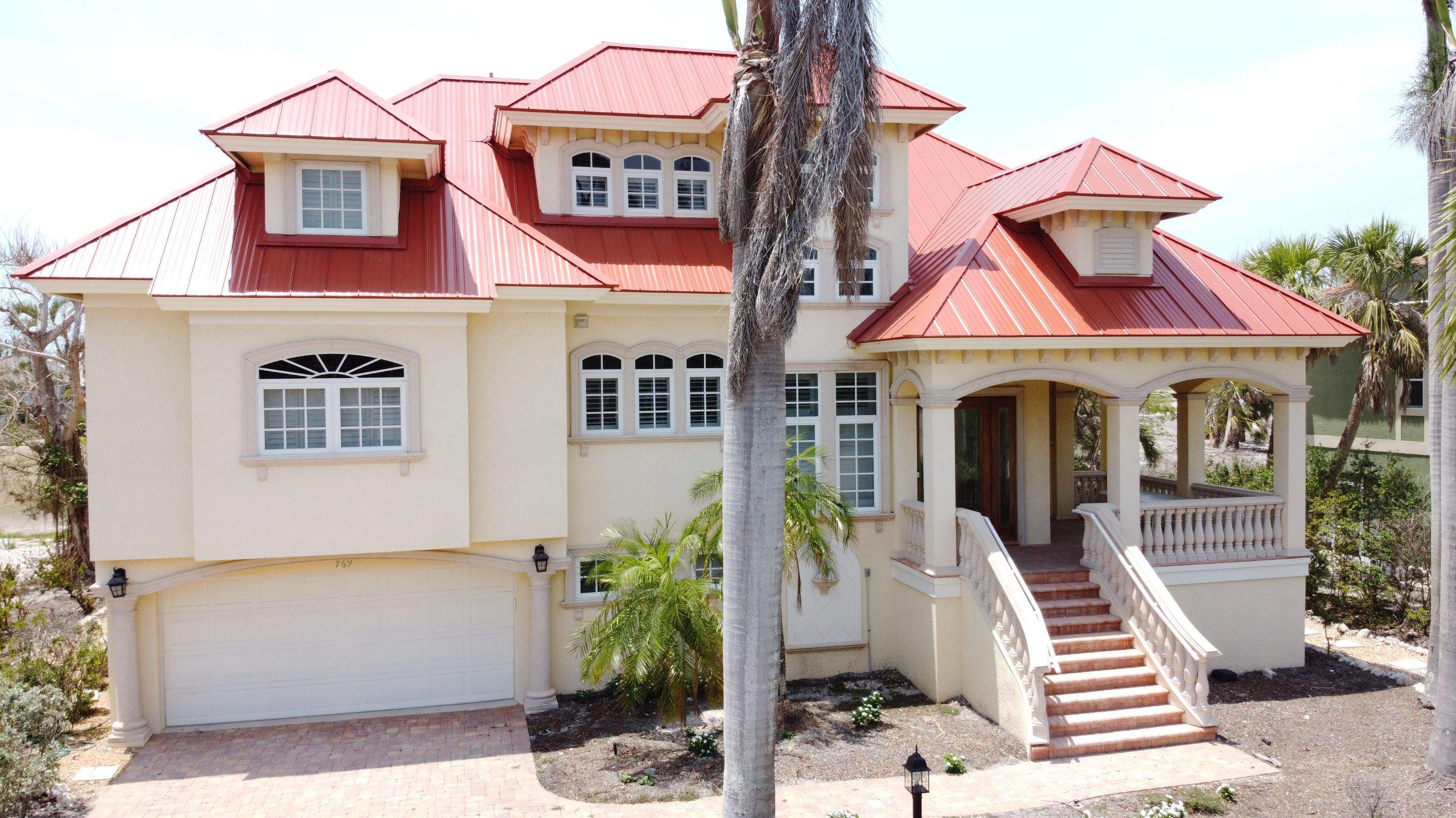 Additional materials aerial view showing comprehensive material selection