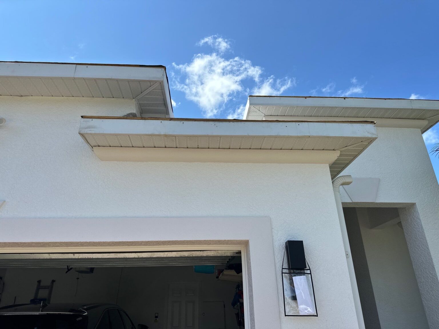 Residential tile roofs aerial view showing residential tile specialization