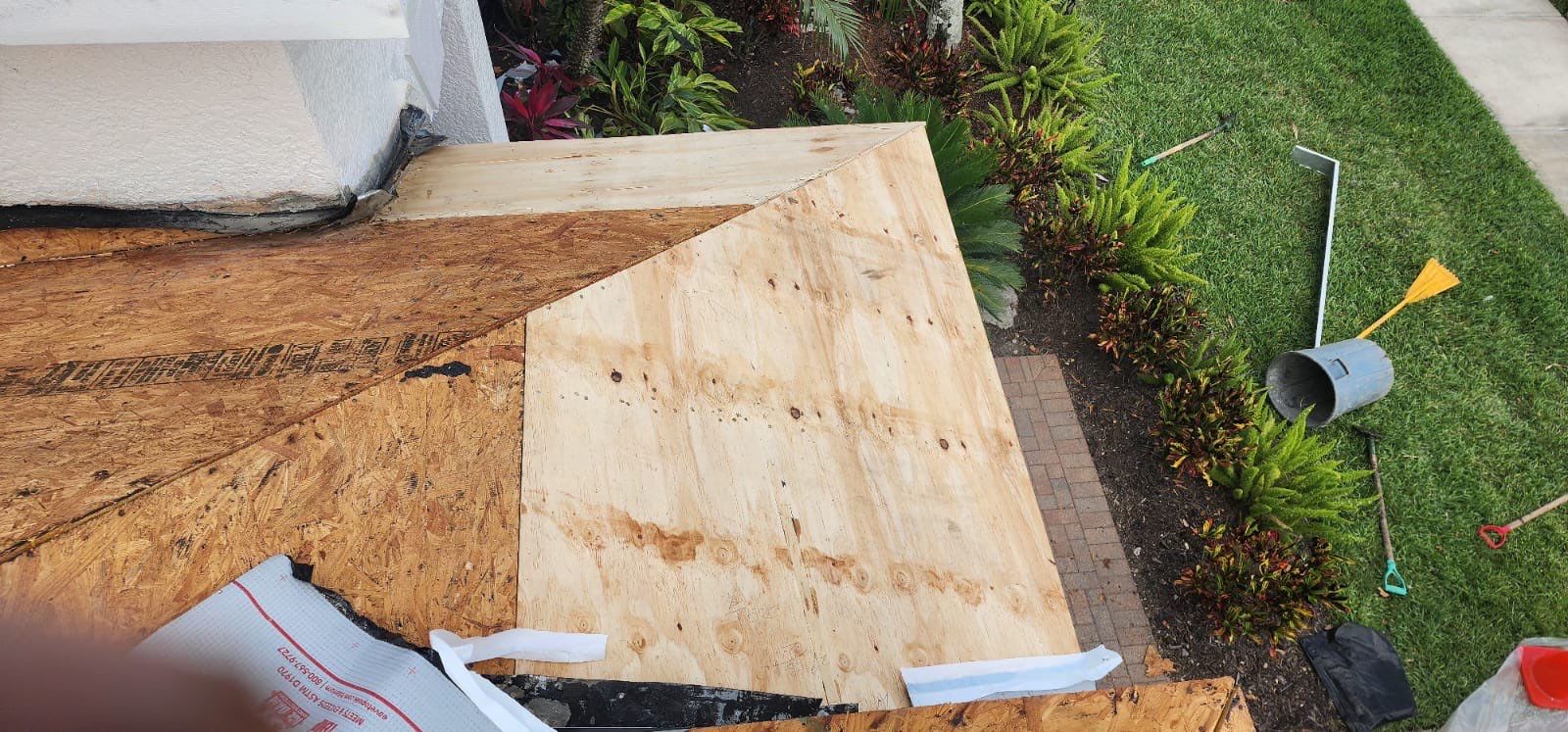 Third tile roof completion showing tile installation expertise